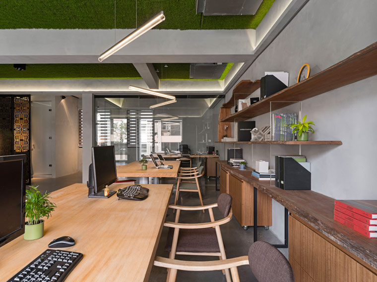 台中 30 年老屋蜕变为自然舒适的办公住宅空间-22