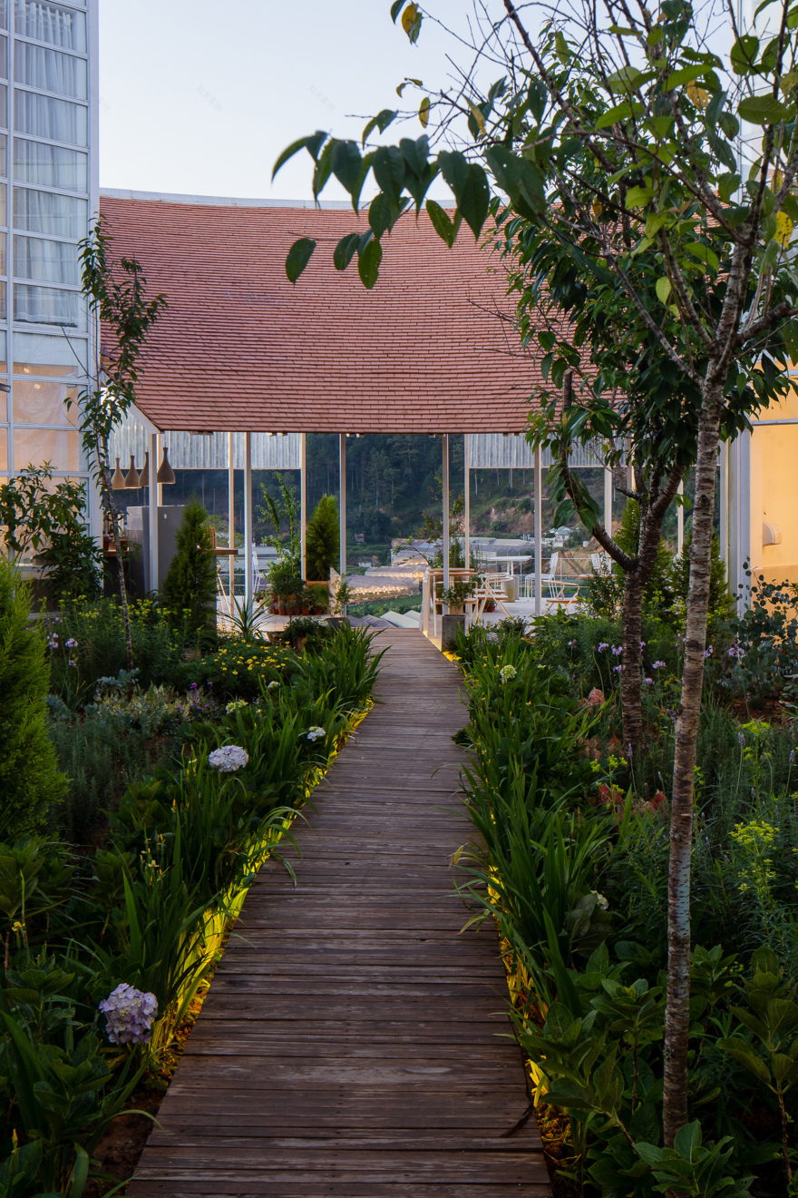 越南 LOOP 精品酒店咖啡厅设计丨G+ Architects-24