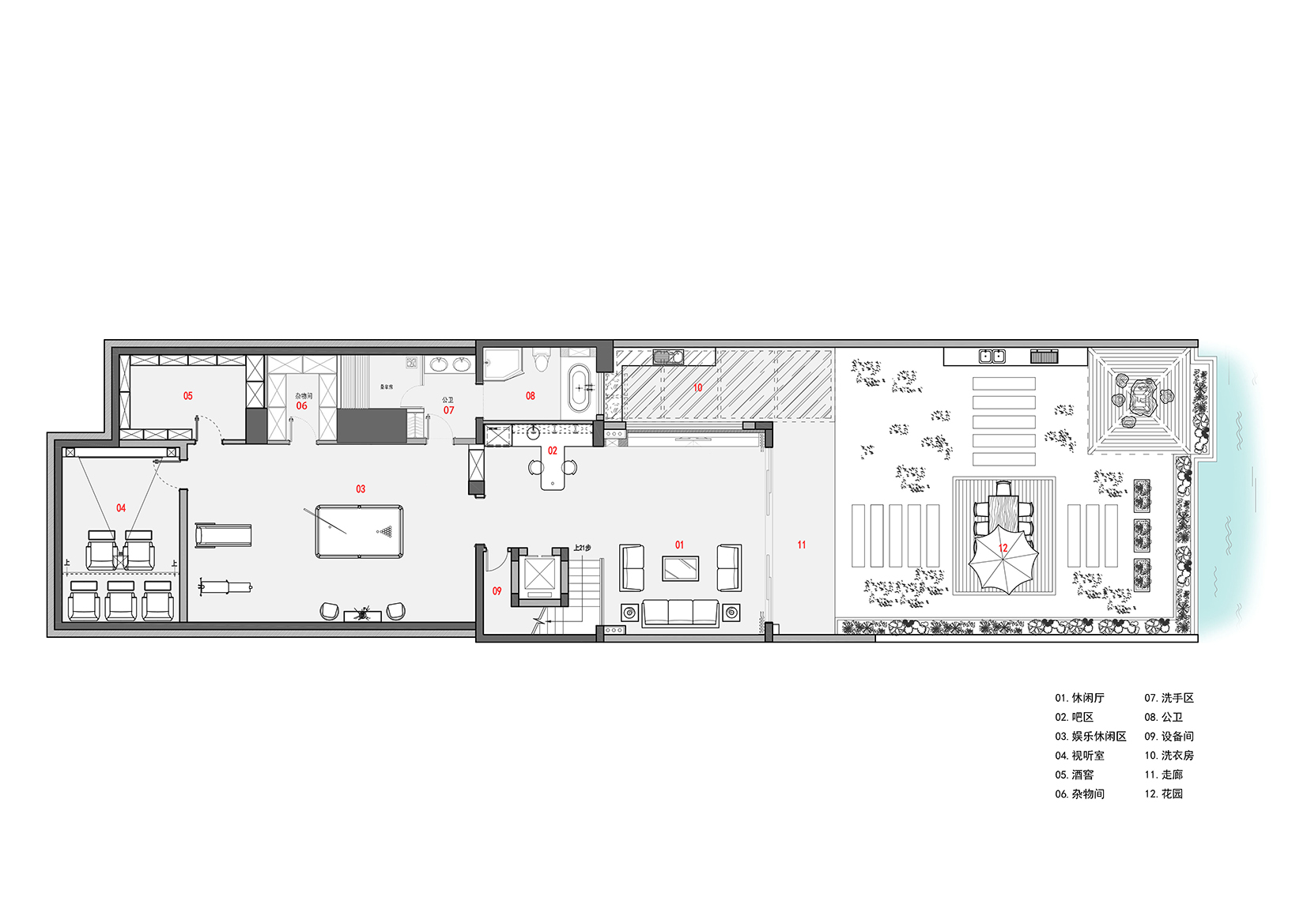 东莞600㎡简约别墅，城市中央的雅逸之境-67