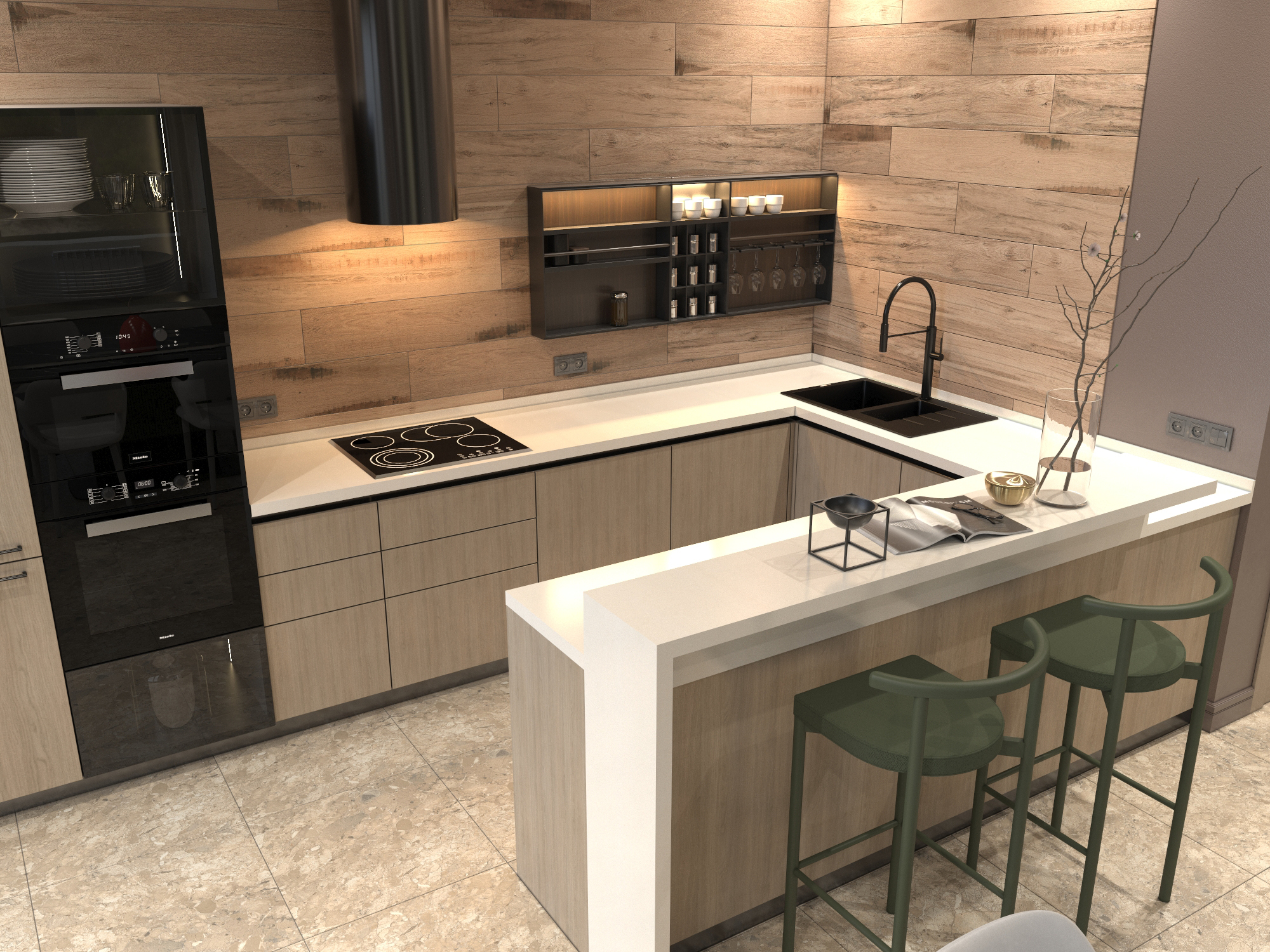 Двухэтажный жилой дом-6