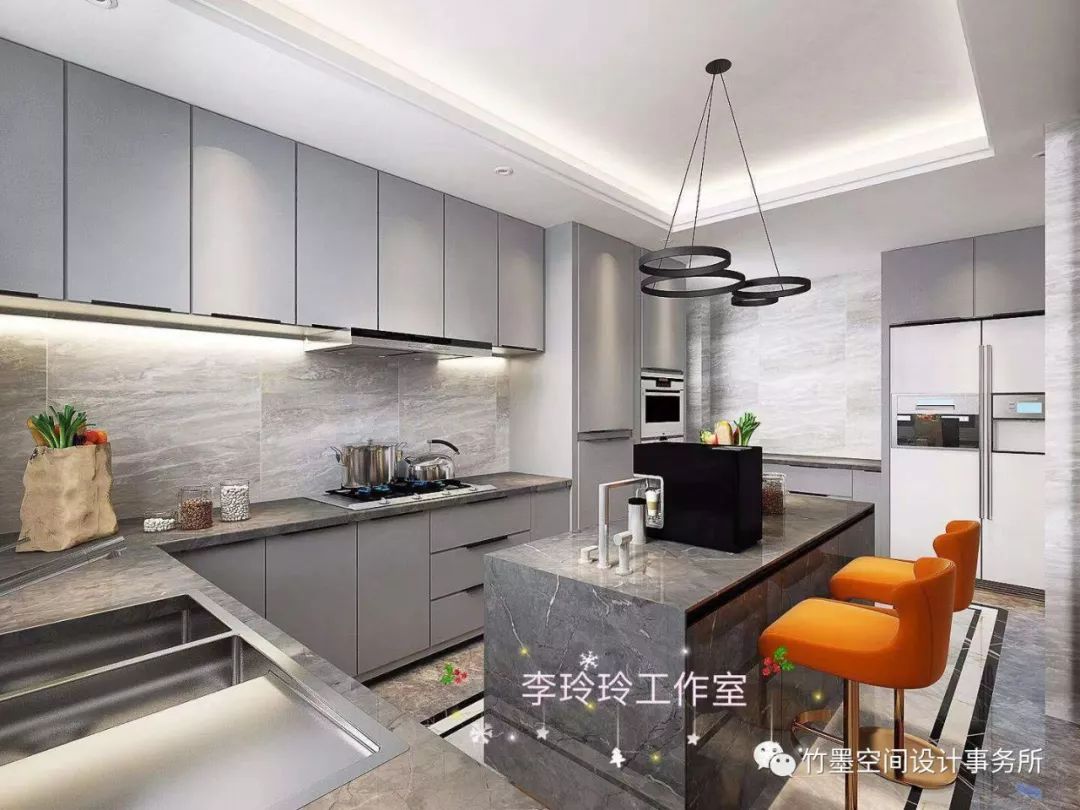 颐和天成复式 | 竹墨空间设计打造独特家居体验-11