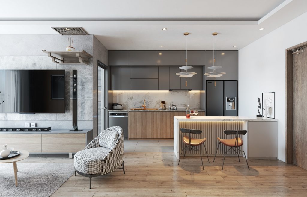 4614室内客厅场景Sketchup模型丨Ha Anh-6