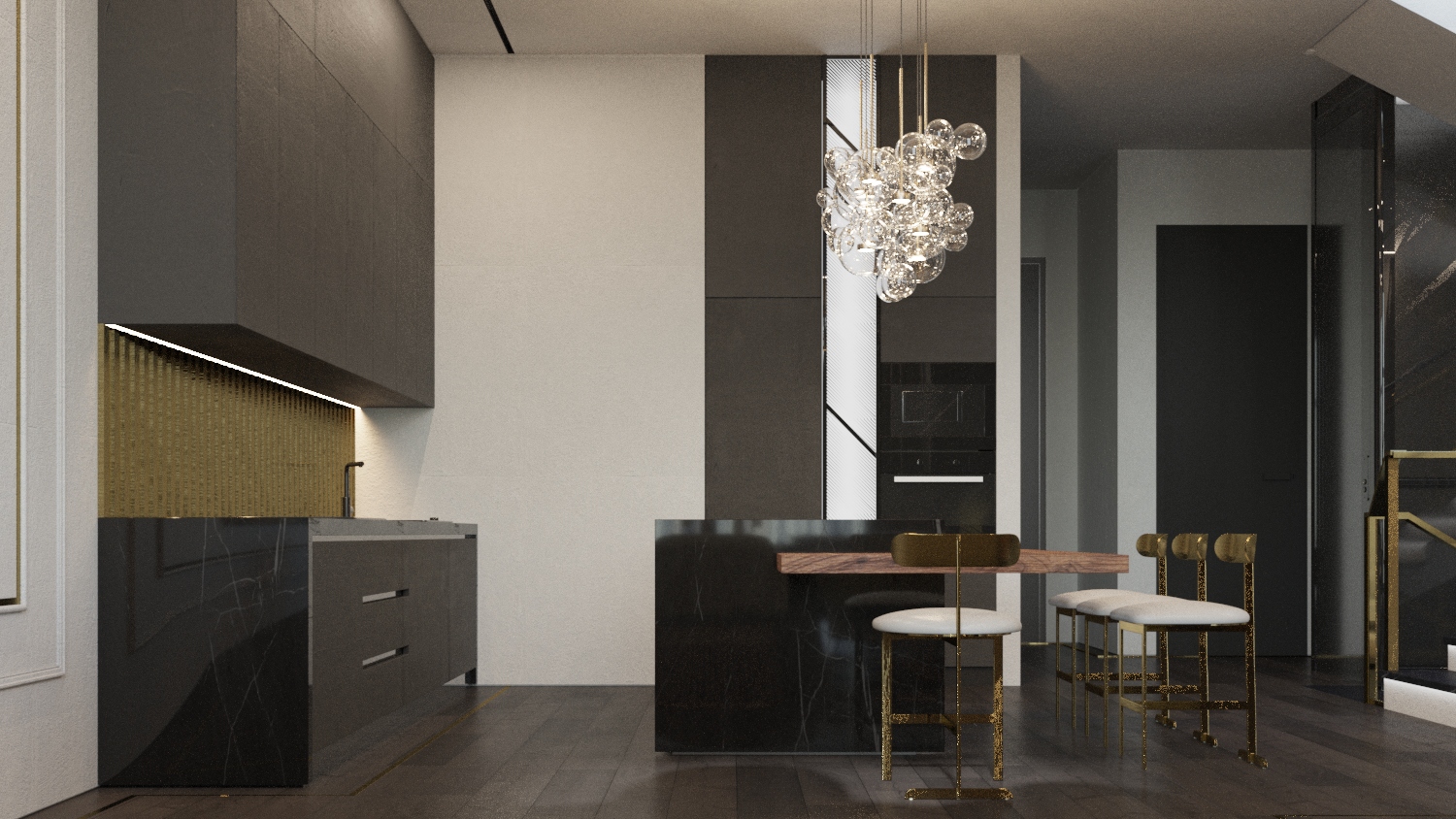 ЖК Берег Столицы 481м² таунхаус设计丨бюро ARXY-15