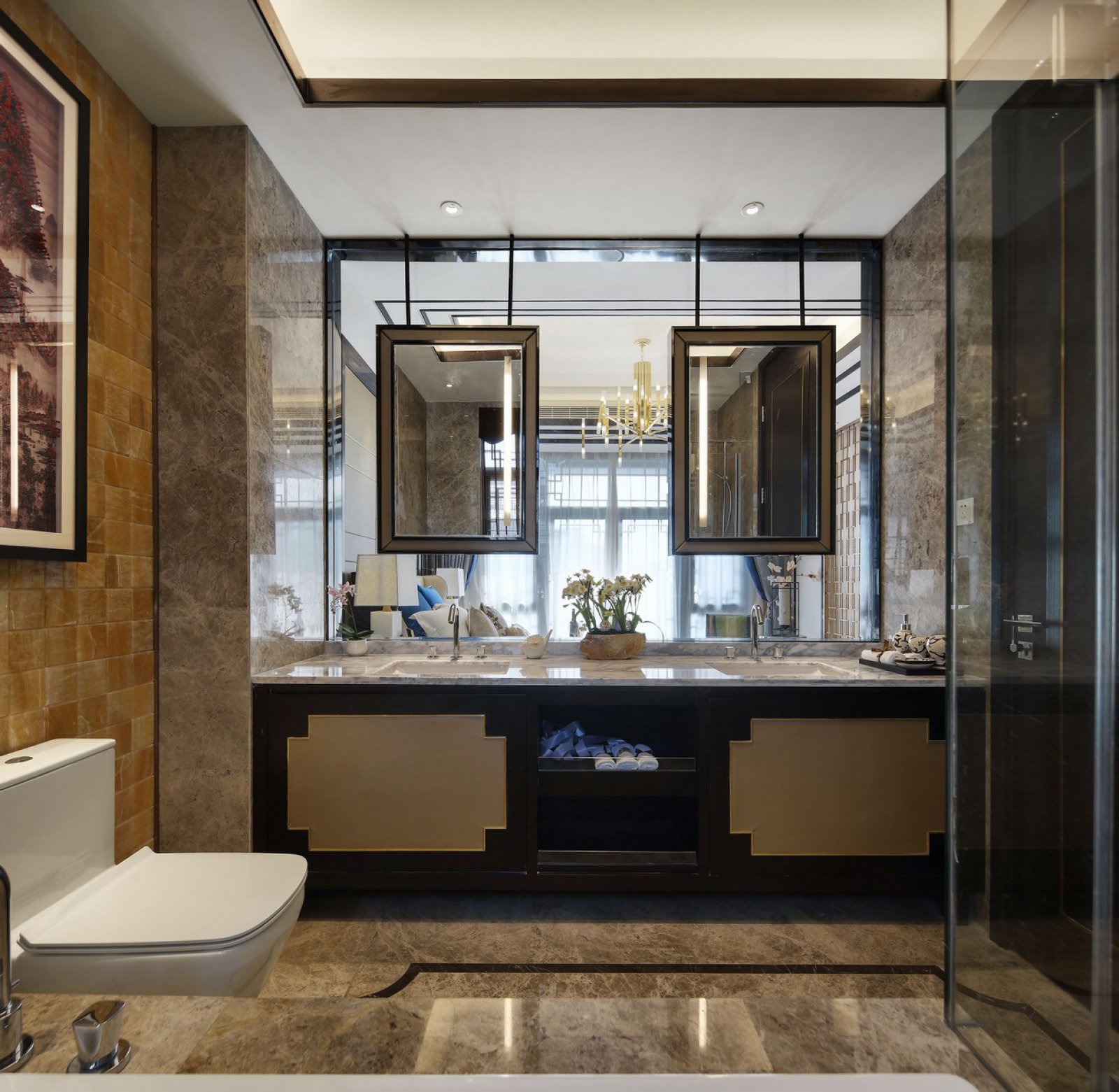 南通九里兰亭别墅·掬翠园  奕尚空间设计-23