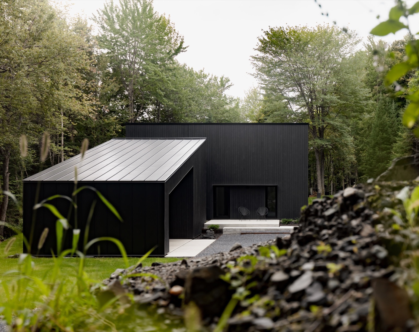 Dyptique 住宅丨加拿大魁北克丨Matière Première Architecture-4