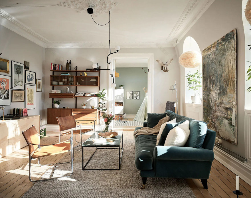 哥德堡复古公寓 | 古老与现代的完美融合-1