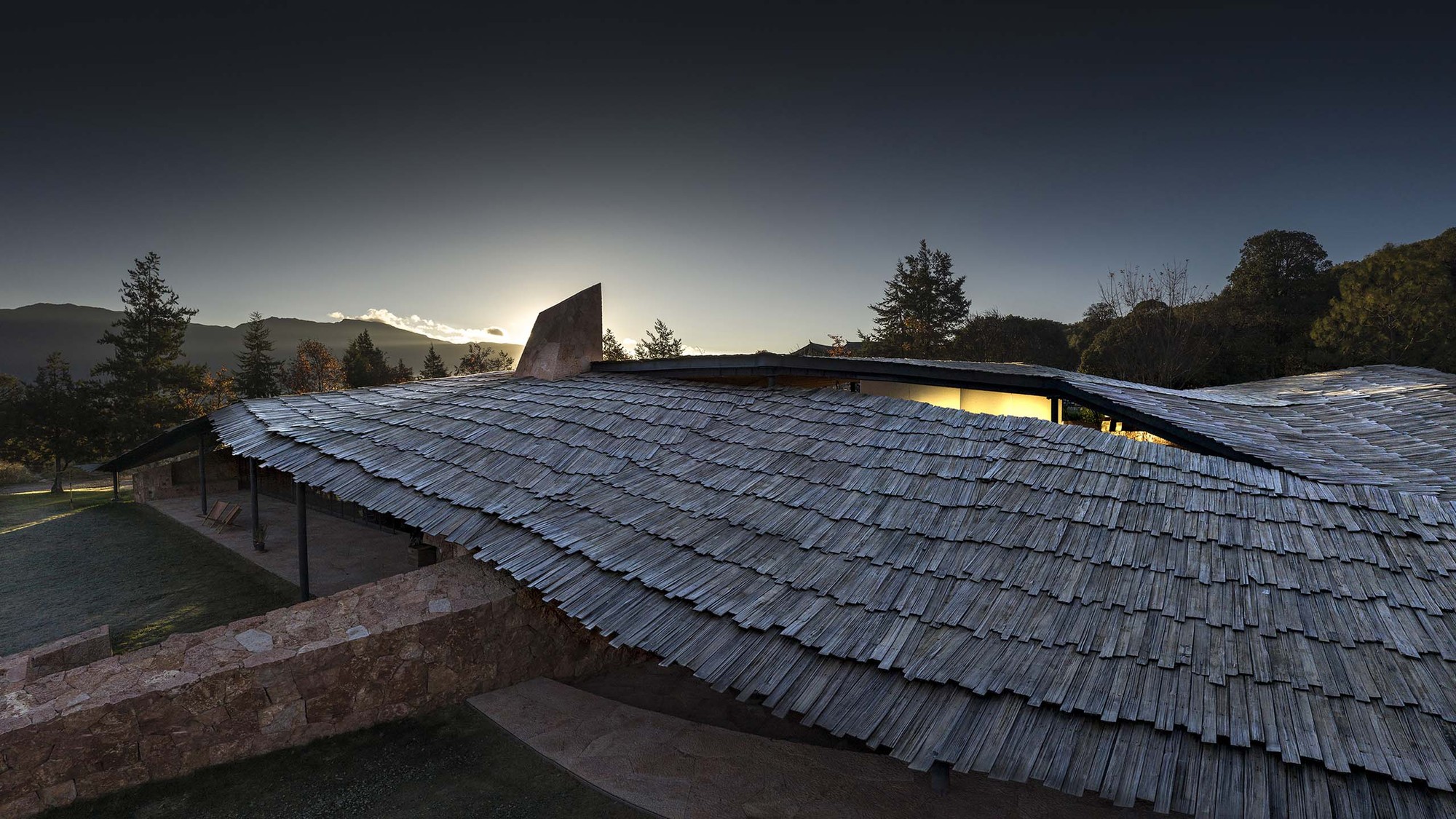 中国丽江落云自然体验中心设计丨中国白沙丨gad-25