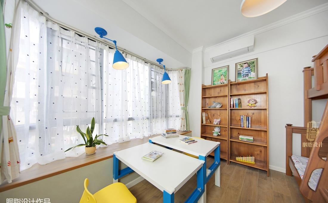 梦天家园北欧风设计,生活阳台变厨房,儿童房学习空间丰富-46