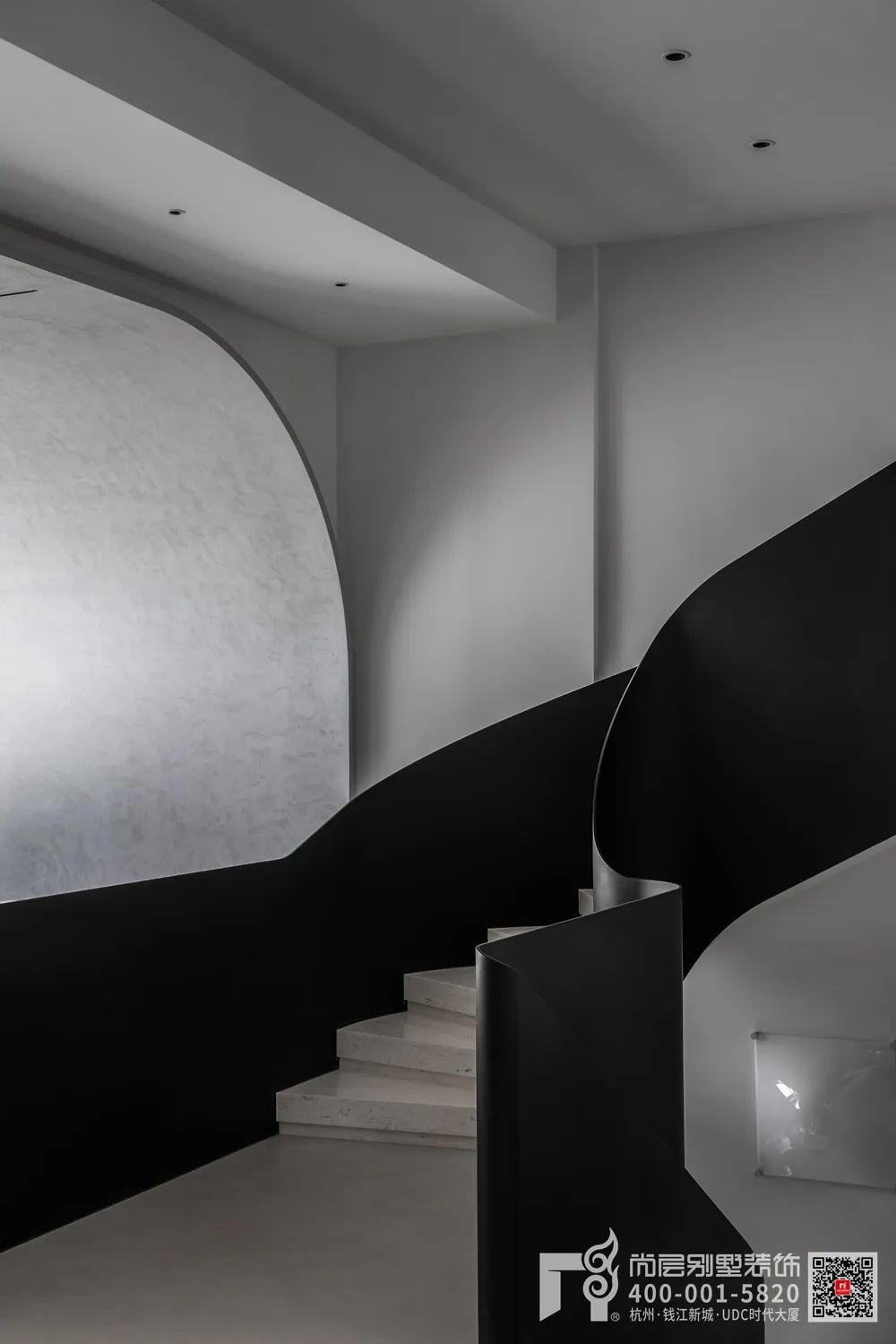 嘉兴宝石公馆现代简约别墅设计丨中国嘉兴丨杭州尚层装饰-44