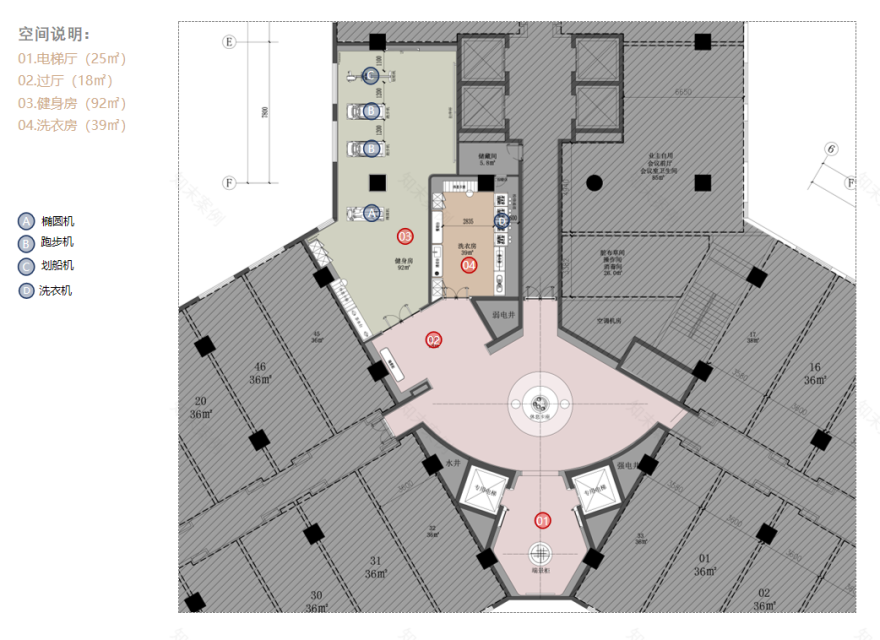 海南海口骑楼老街桔子水晶酒店丨中国大同丨ABH亚筑设计集团-39
