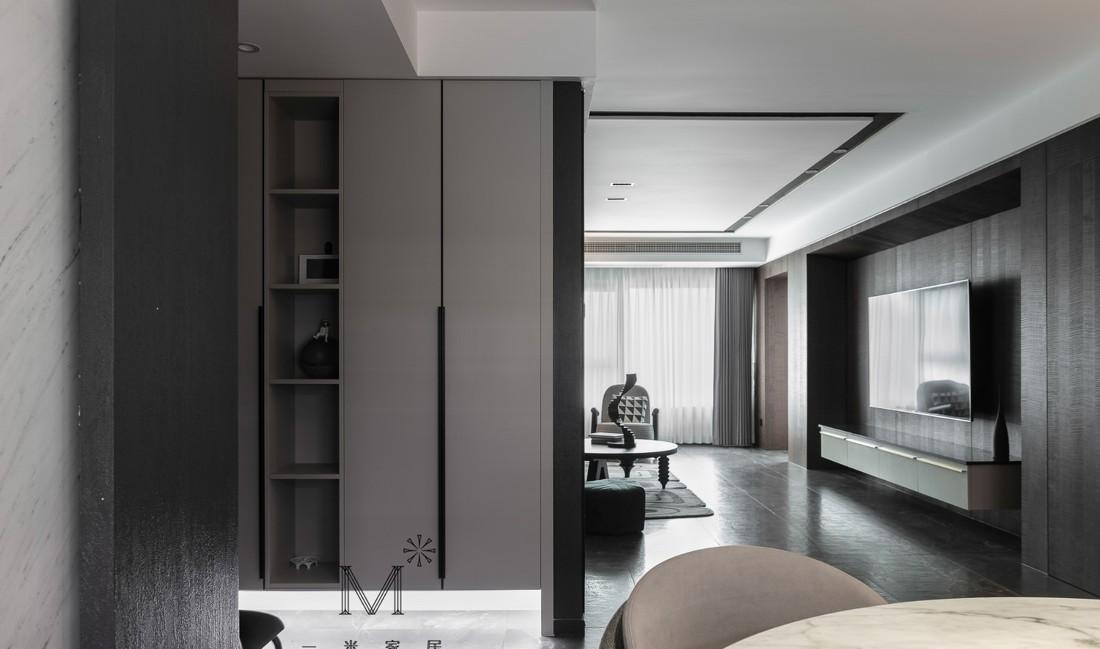 平层丨【一米家居】至酷至纯，现代港台风-17