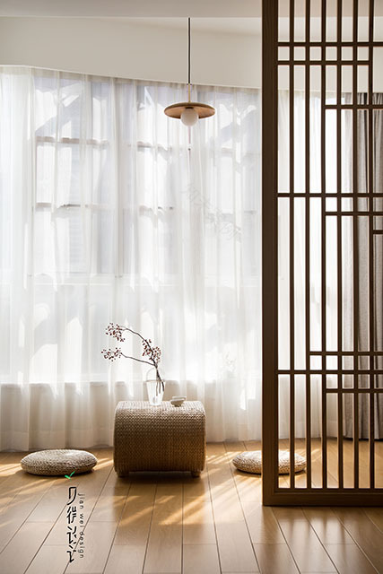 日式原木风三口之家丨中国深圳丨见微陈设艺术-42