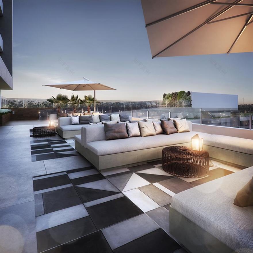 巴西 Artsy 综合体 | 多功能空间的创新设计-5