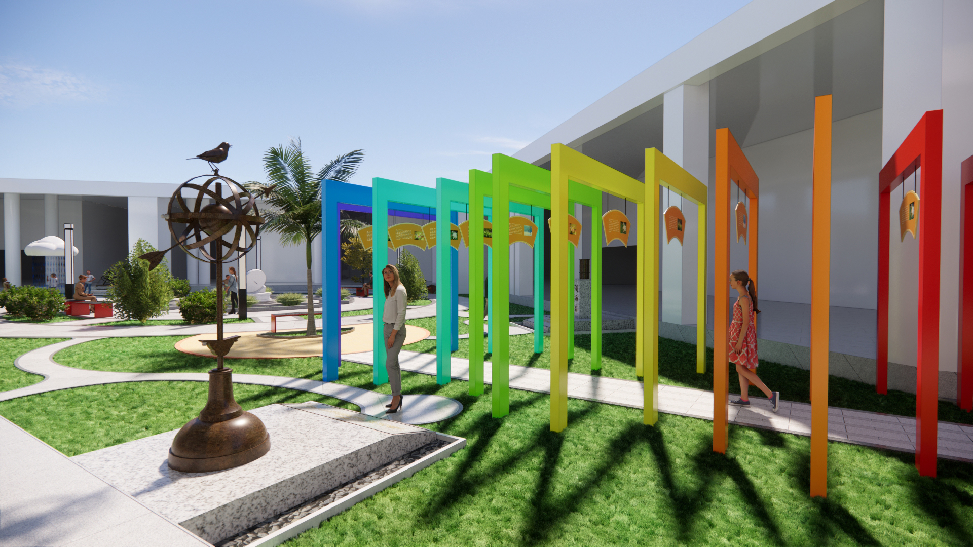 科普馆景观中庭设计丨U·DS-5