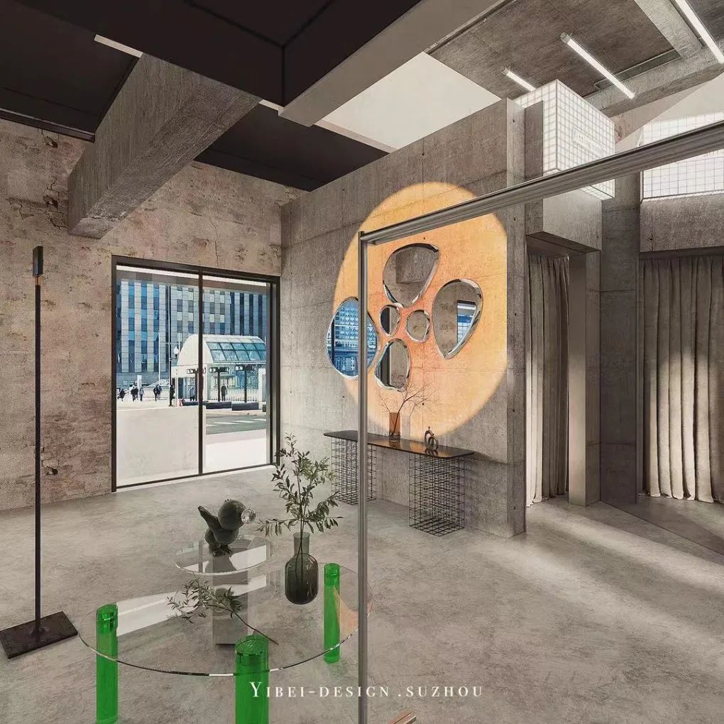 工业风混搭中古商业空间设计丨中国苏州丨一贝设计-11