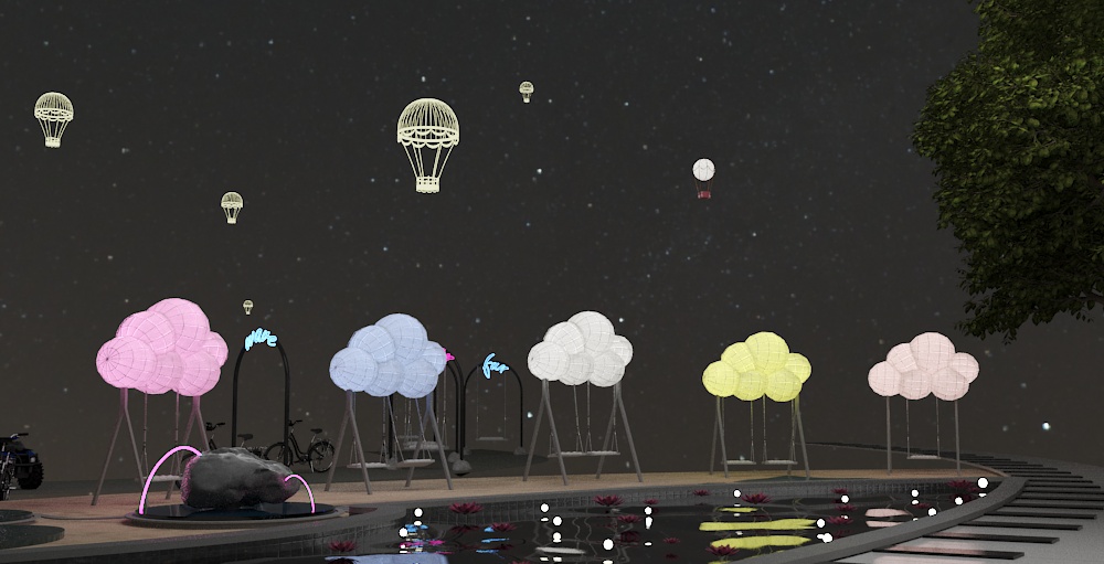 Flori 海滩度假村丨埃及丨美术学院装饰系室内建筑专业-30