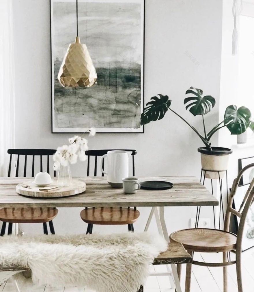 森系公寓 | 绿植与原木的完美融合-40