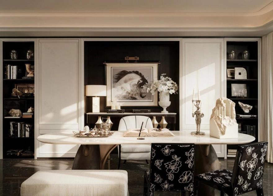 福州左海紫阳隐翠189㎡样板间丨中国福州丨柏年印象,CCD·WOWU无物艺术顾问-22