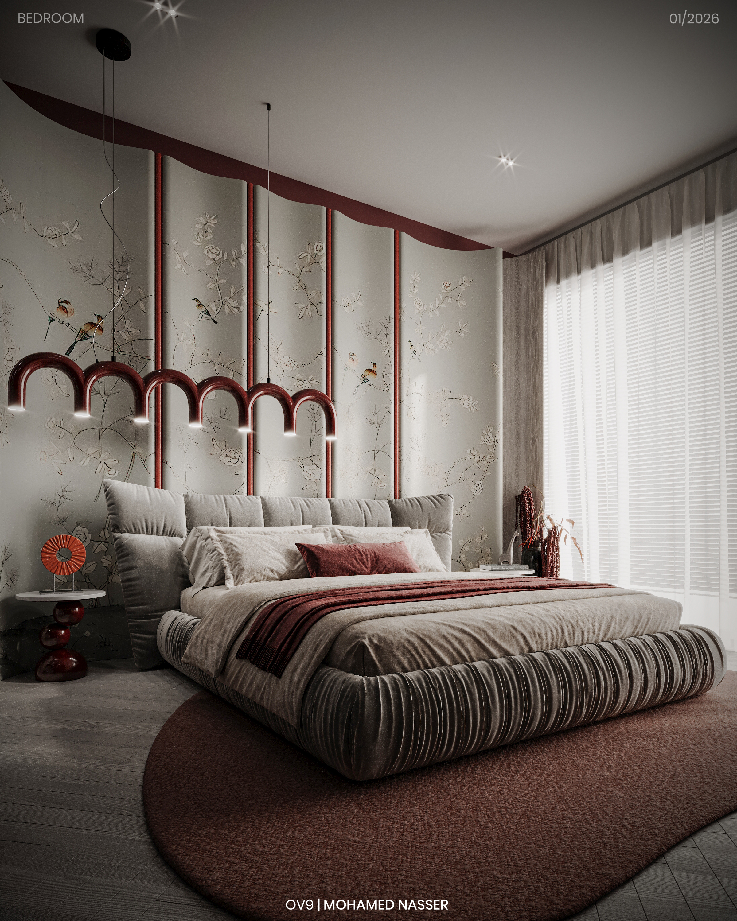 现代卧室设计-12