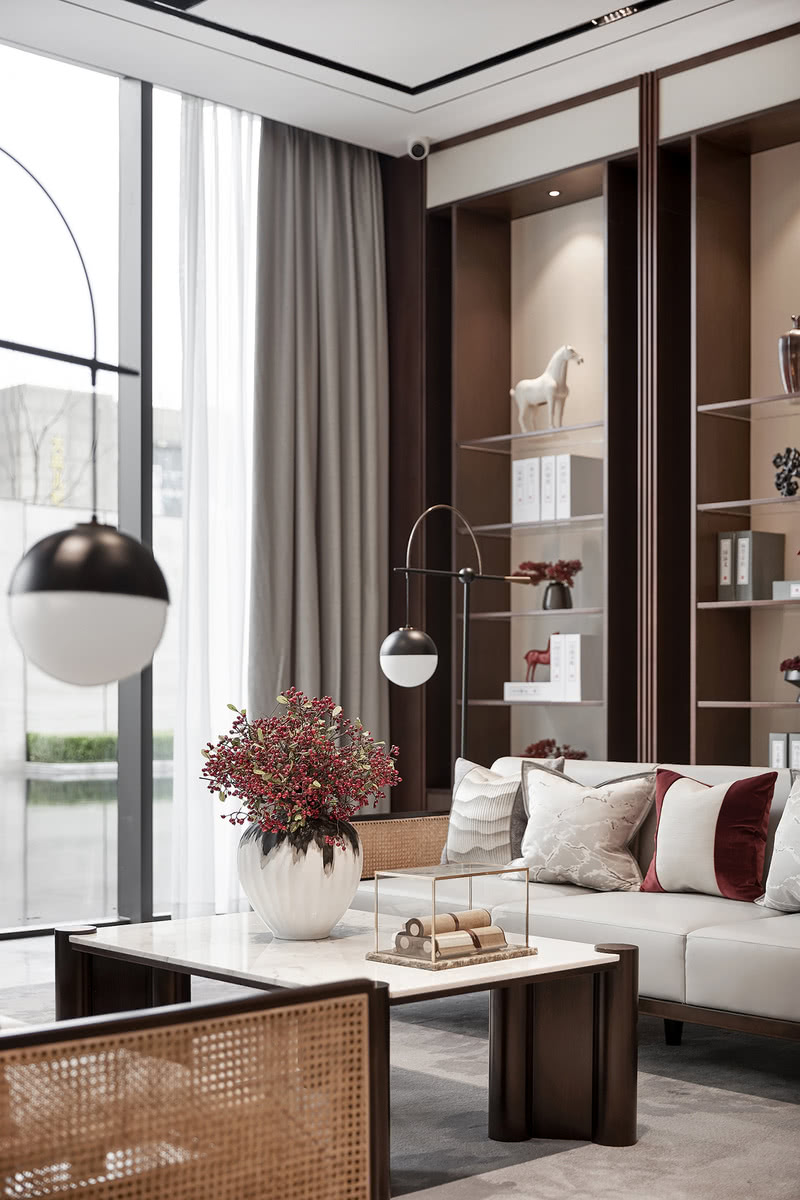 绍兴港龙·铂樾府售楼处 | 现代与古典的完美融合-20