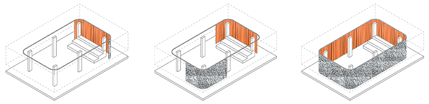 莫斯科动感橙色展亭-34