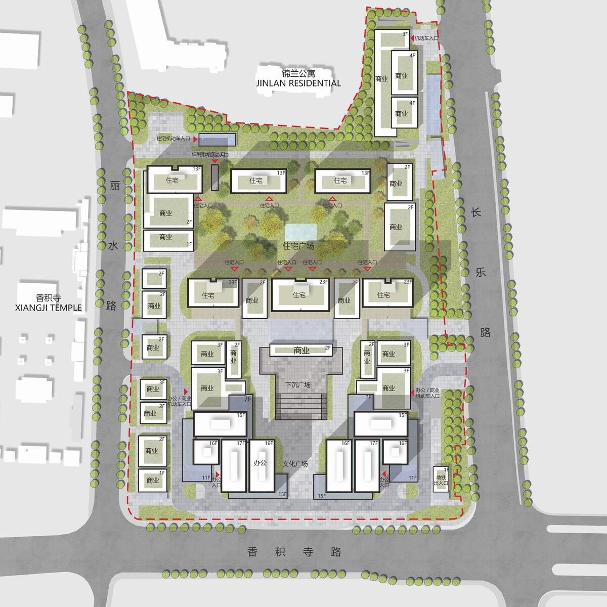 杭州英蓝中心丨ARQ建筑事务所（美国）,Farrells法雷尔（英国）等-79