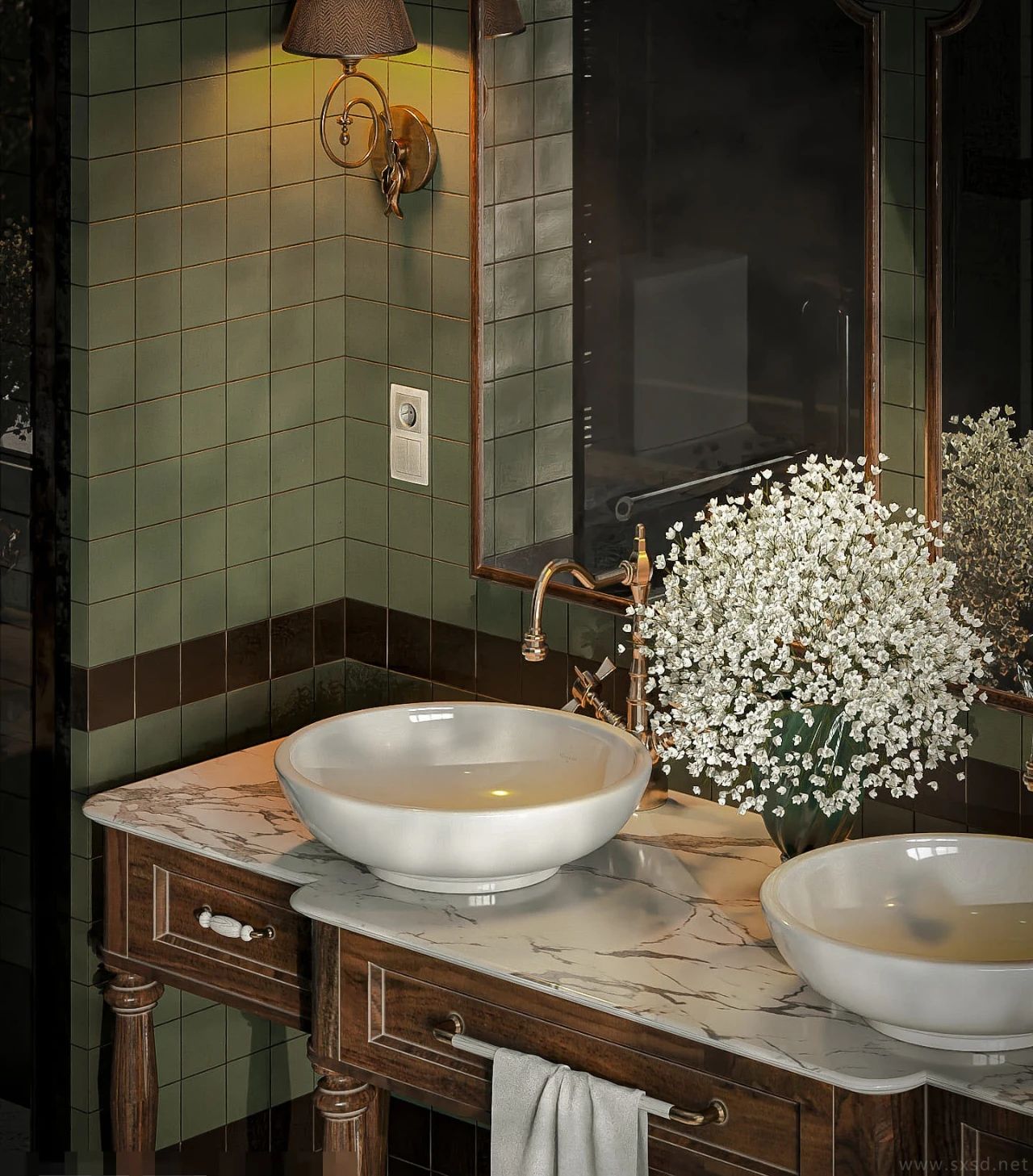 南洋复古风设计-108