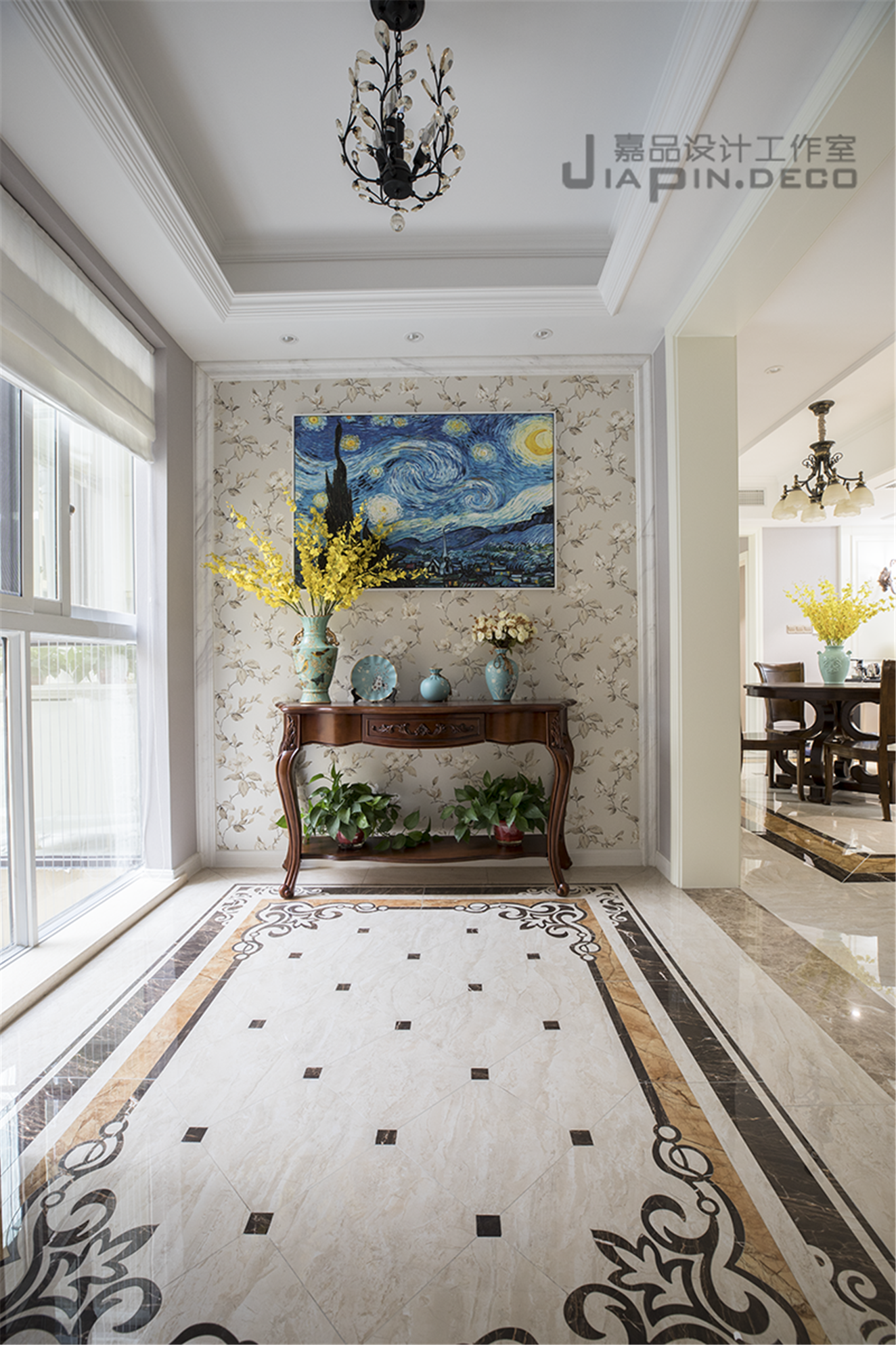 嘉品新作-花样年花郡150平美式风-6