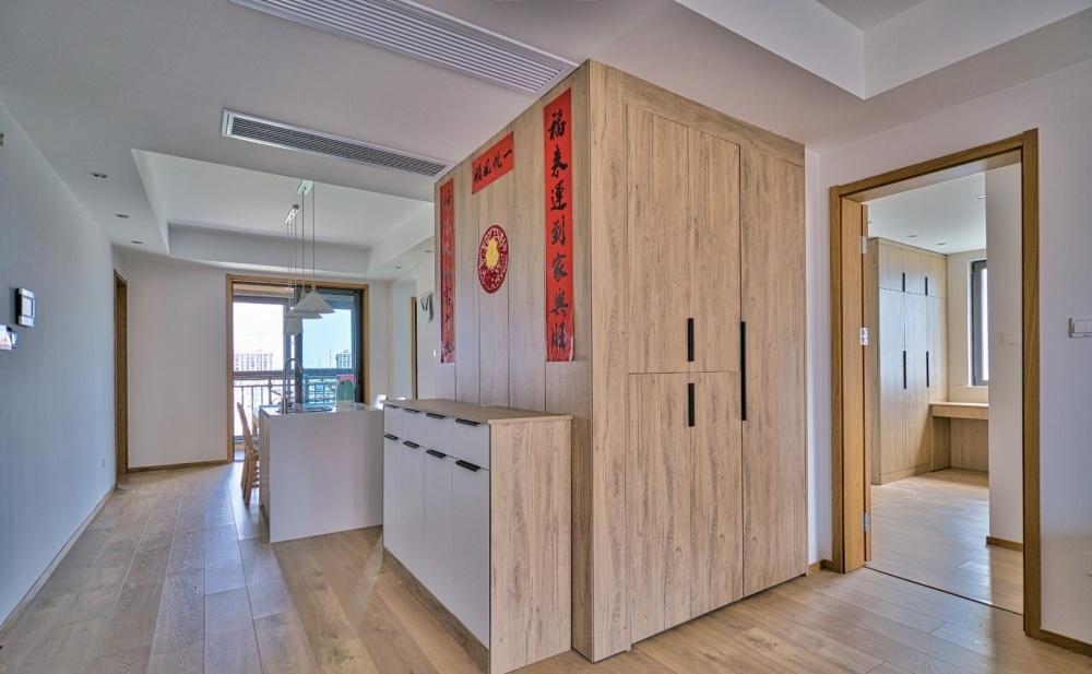 简约白色木色空间,打造舒适生活环境-0