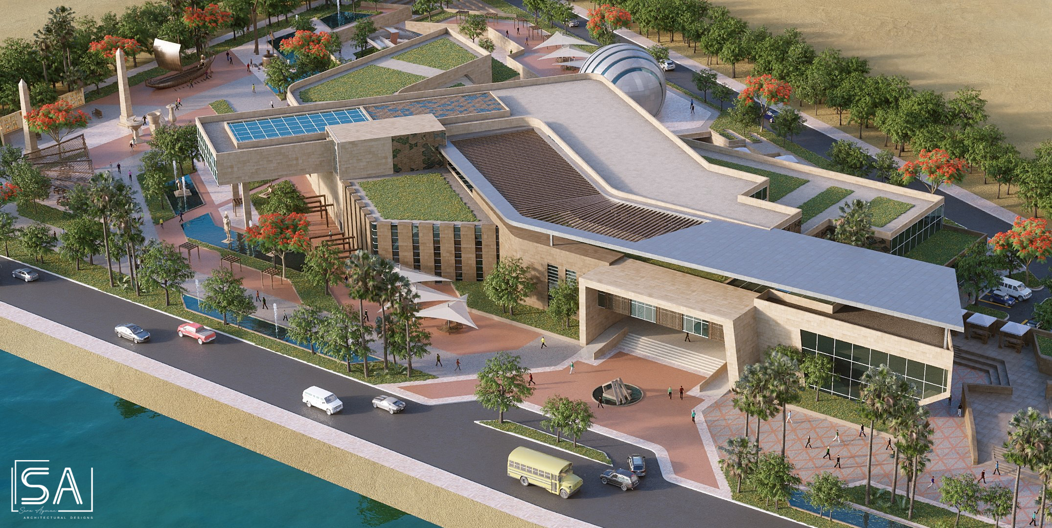 皮隆故事博物馆丨埃及丨Ain Shams University 工程学院-34