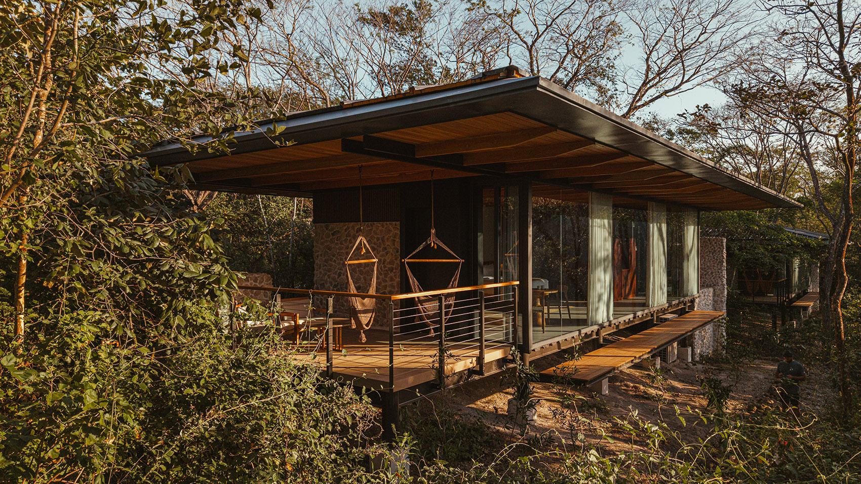 Rio Perdido西侧小屋丨哥斯达黎加丨Studio Saxe（建筑）,Dania Saragovia（室内）-19