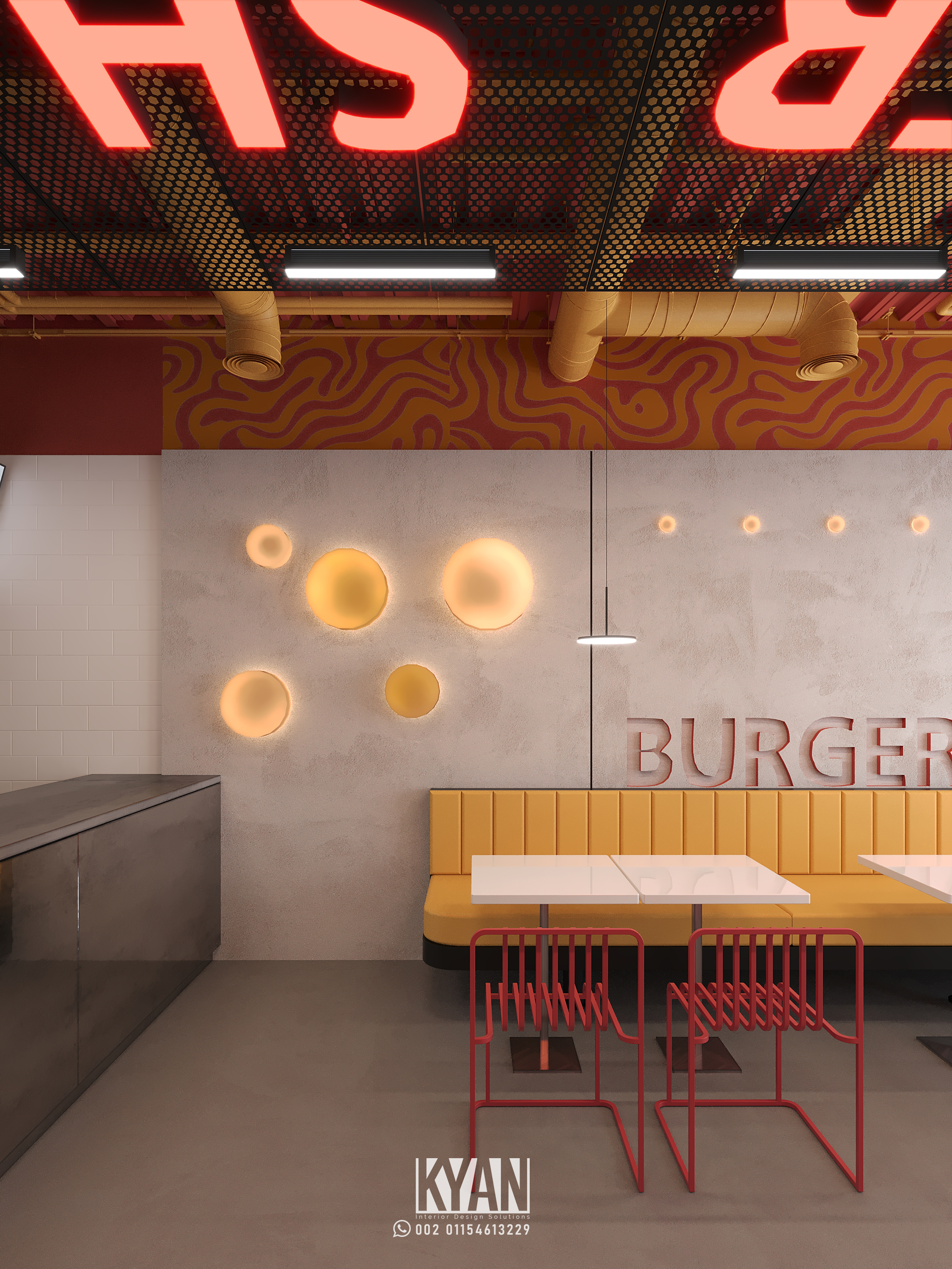 汉堡香克快餐店-6