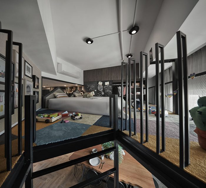 Verve Suites KL South开放式概念阁楼设计丨马来西亚吉隆坡丨Palladio Interiors Sdn Bhd-17