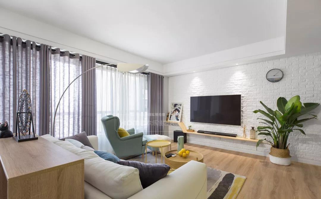 欢乐佳园装饰|| 蓝墙黛瓦,暖意生活北欧风-28