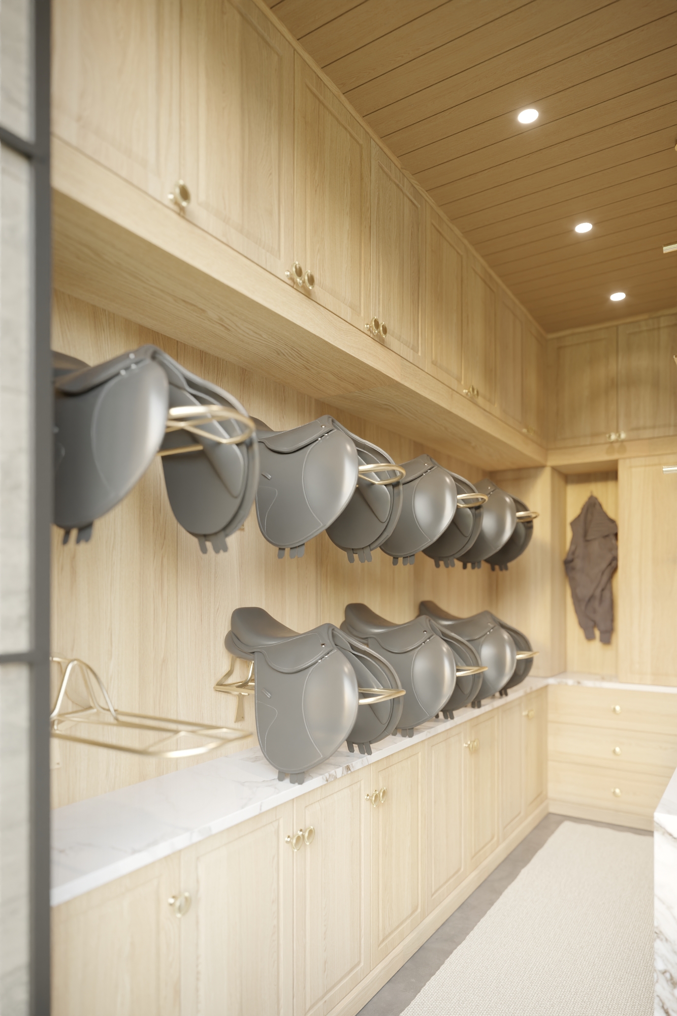 Tack Room, Equestrian Design, Beverly Hills, CA-8