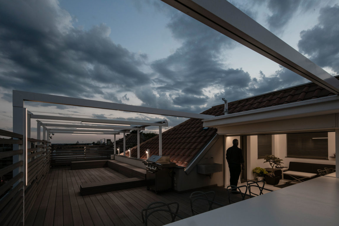 罗马两层 penthouse，圣彼得大教堂尽收眼底-39