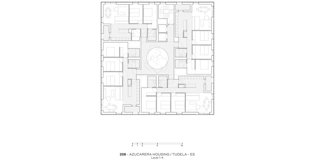 AZUCARERA公寓楼：回应地景的零能耗集体住宅-53