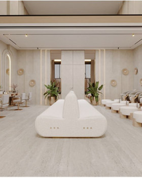 shop drawing for BEAUTY SALON