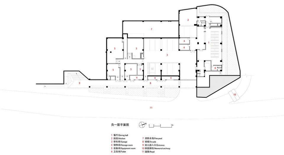 九寨沟县启航幼儿园丨中国四川丨东意建筑-114