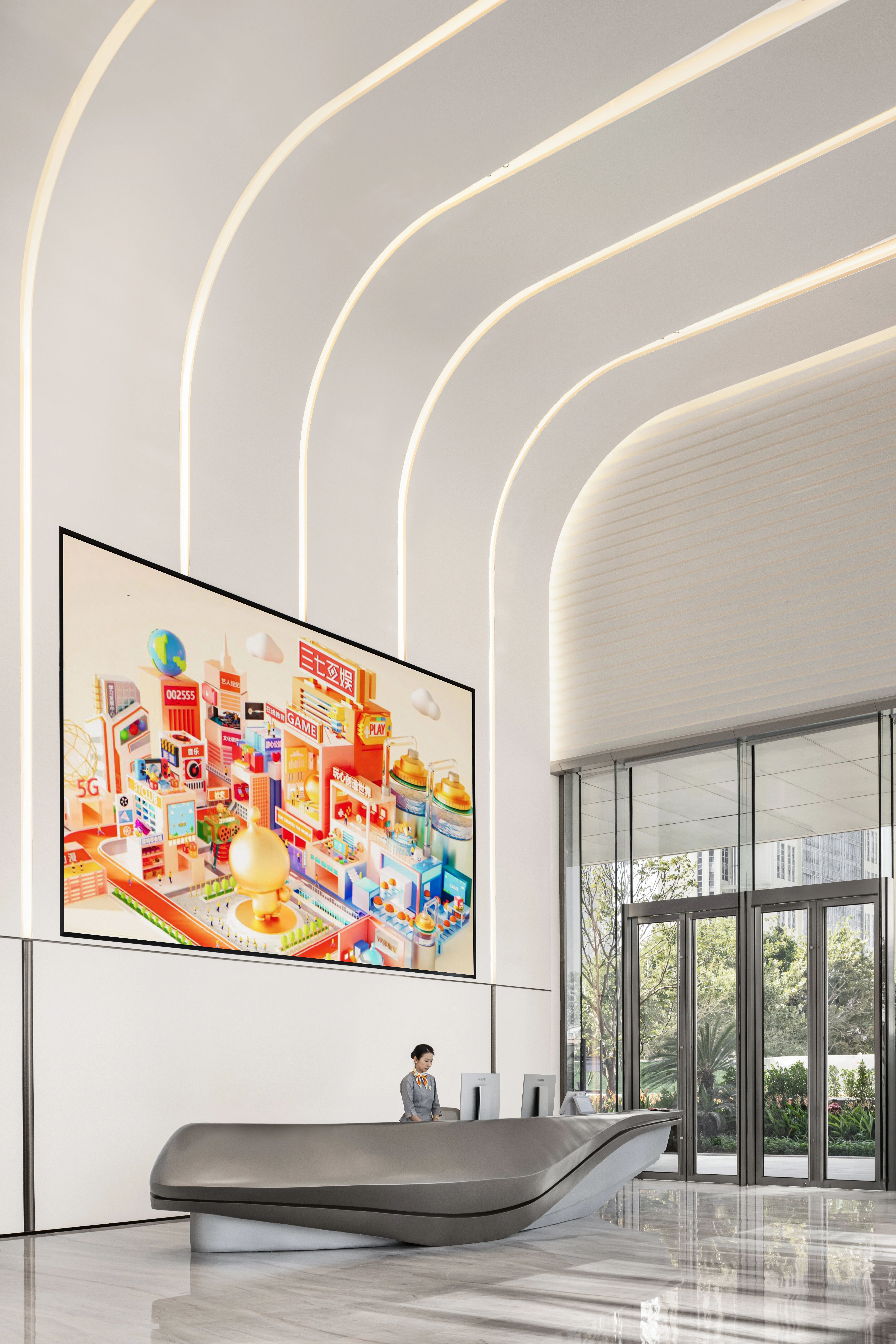 金螳螂 ▏三七互娱全球总部办公大楼丨GWP建筑事务所（建筑）,矩陣縱橫設計（室内）-14