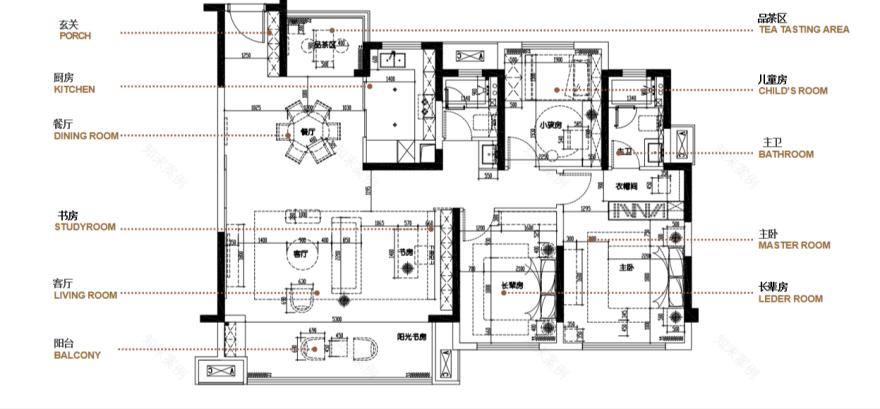 常德金科天宸样板间丨中国常德丨广州灵西里渡软装饰设计有限公司-31