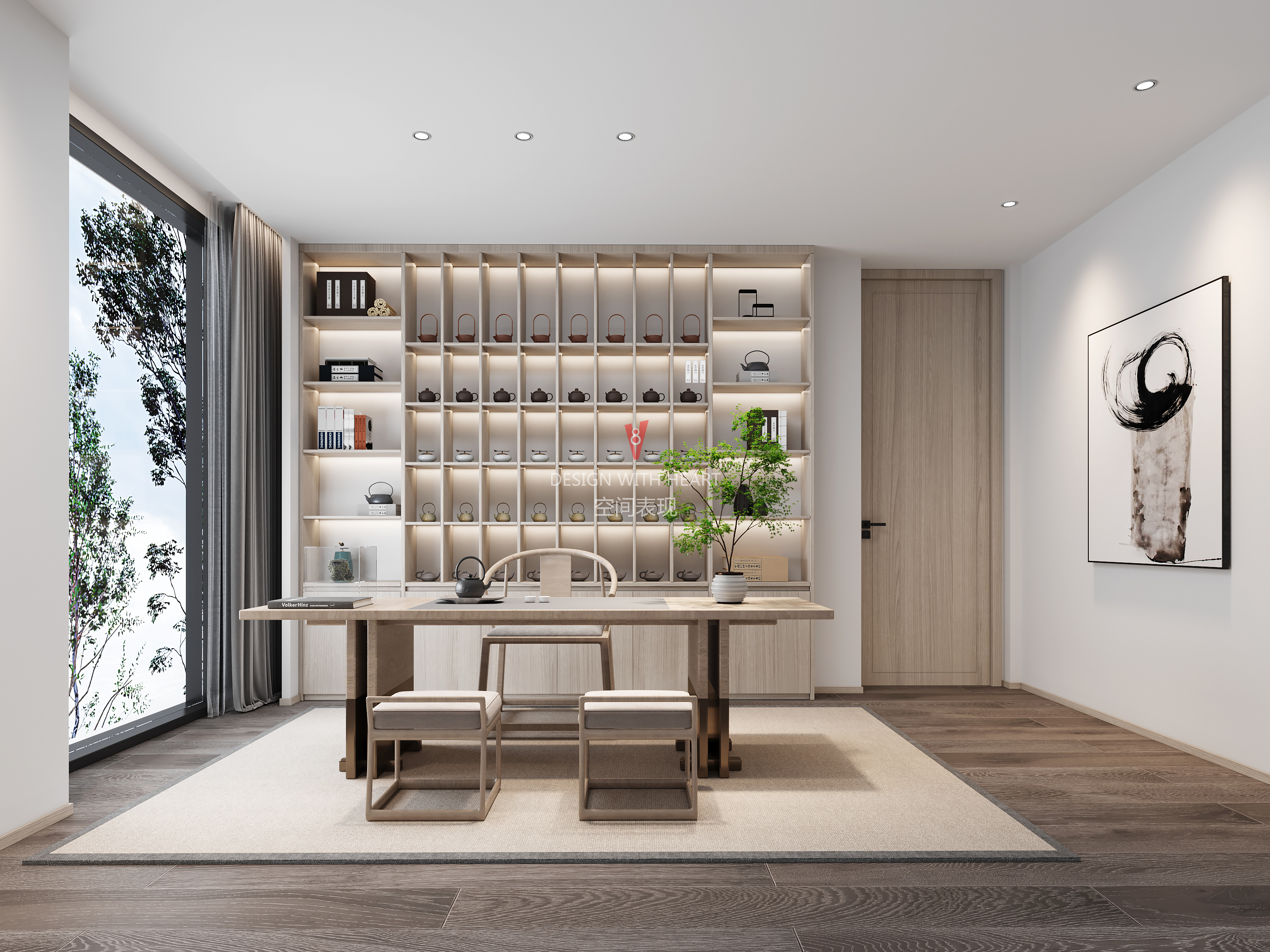 V8 空间表现 · 茶楼-3