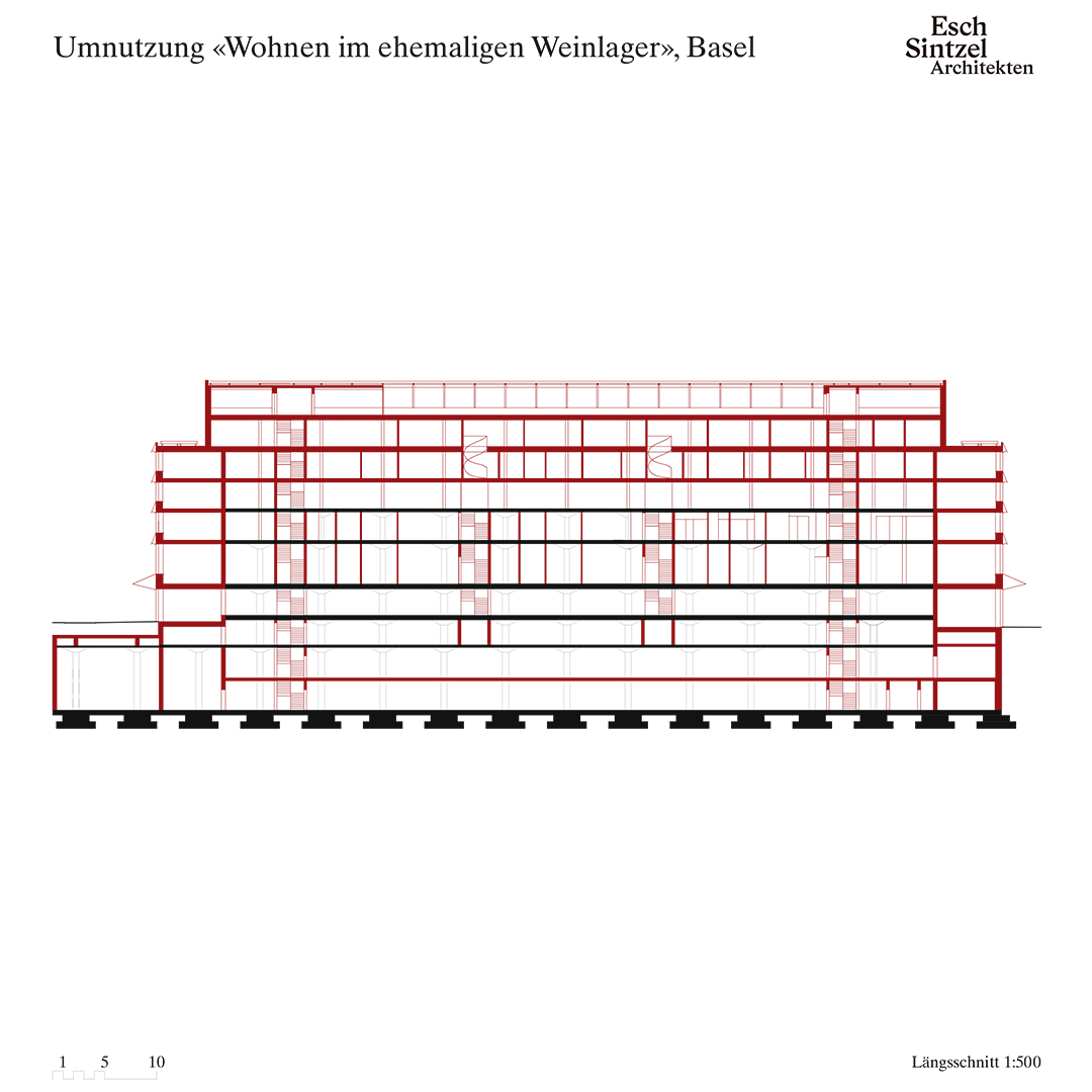 仓库新生：巴塞尔葡萄酒窖改造公寓 / Esch Sintzel Architekten-41