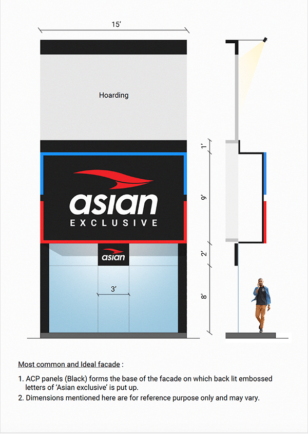 Asian Footwears独家品牌门店设计丨印度-21