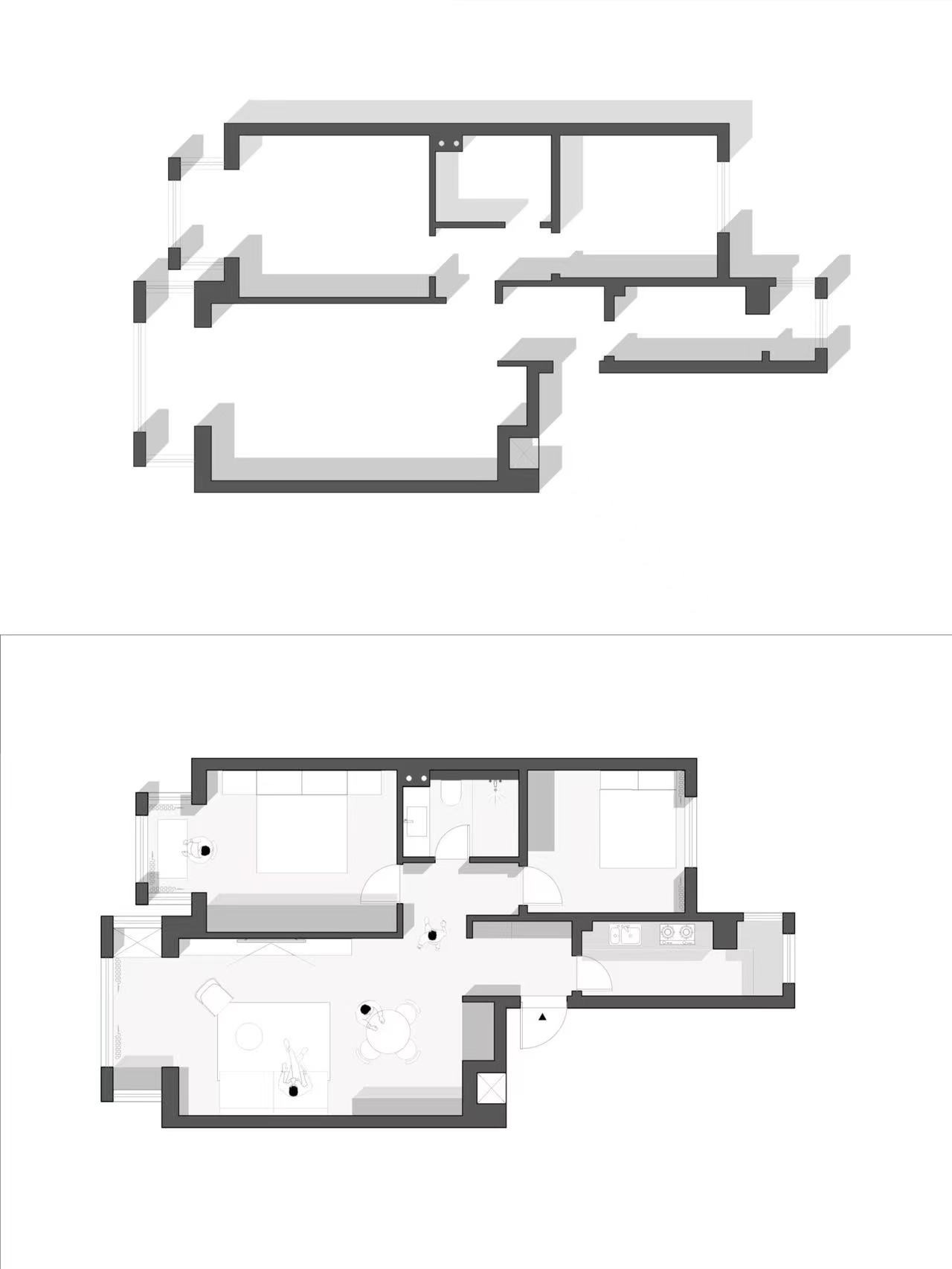 牛油果绿的治愈空间 · 北京朝阳区二手房改造丨中国北京-2
