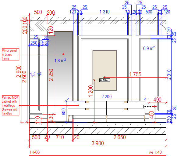 Bedroom and bathroom design in Romania-7