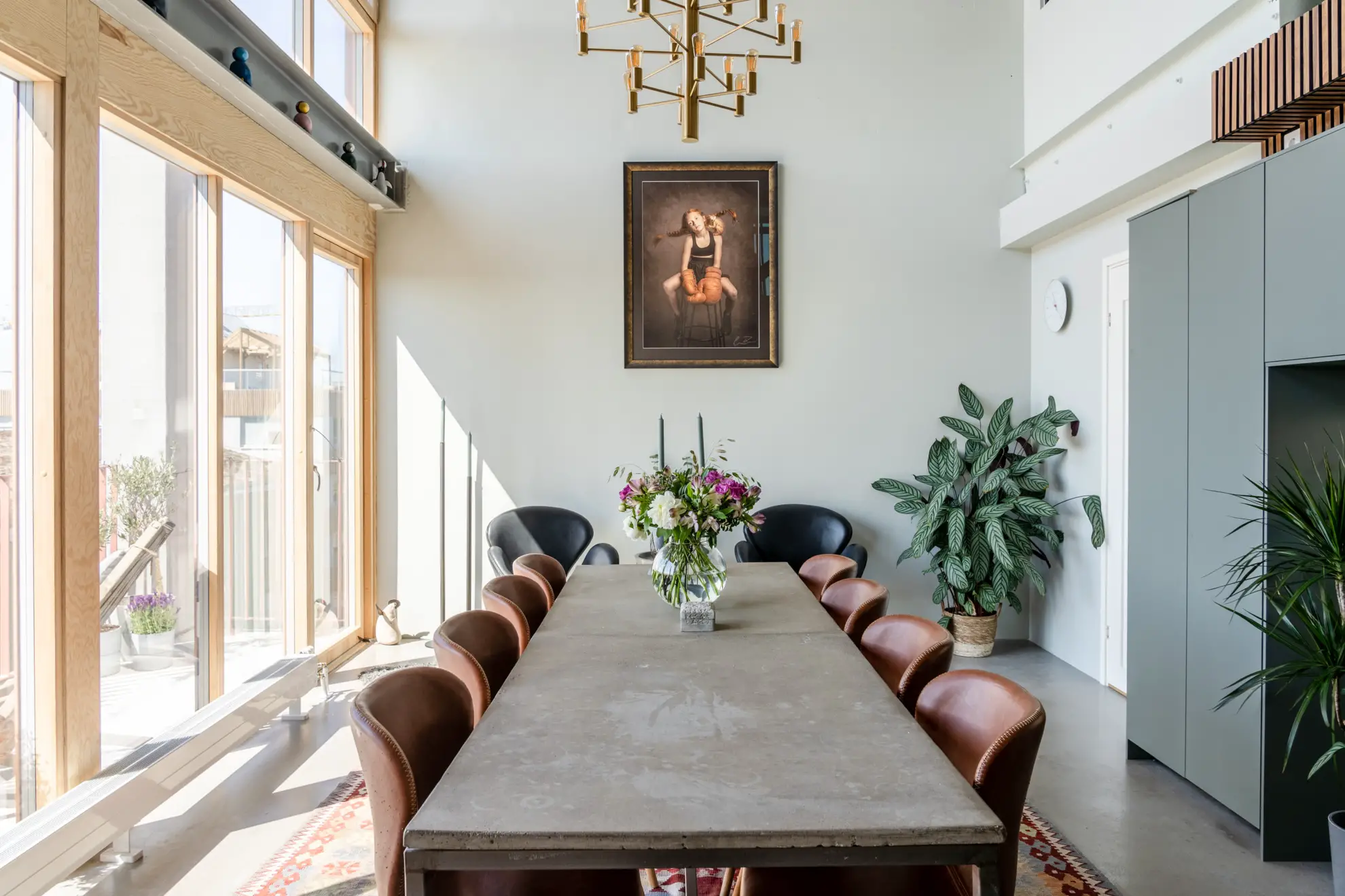 瑞典斯德哥尔摩现代都市景观复式公寓设计-4