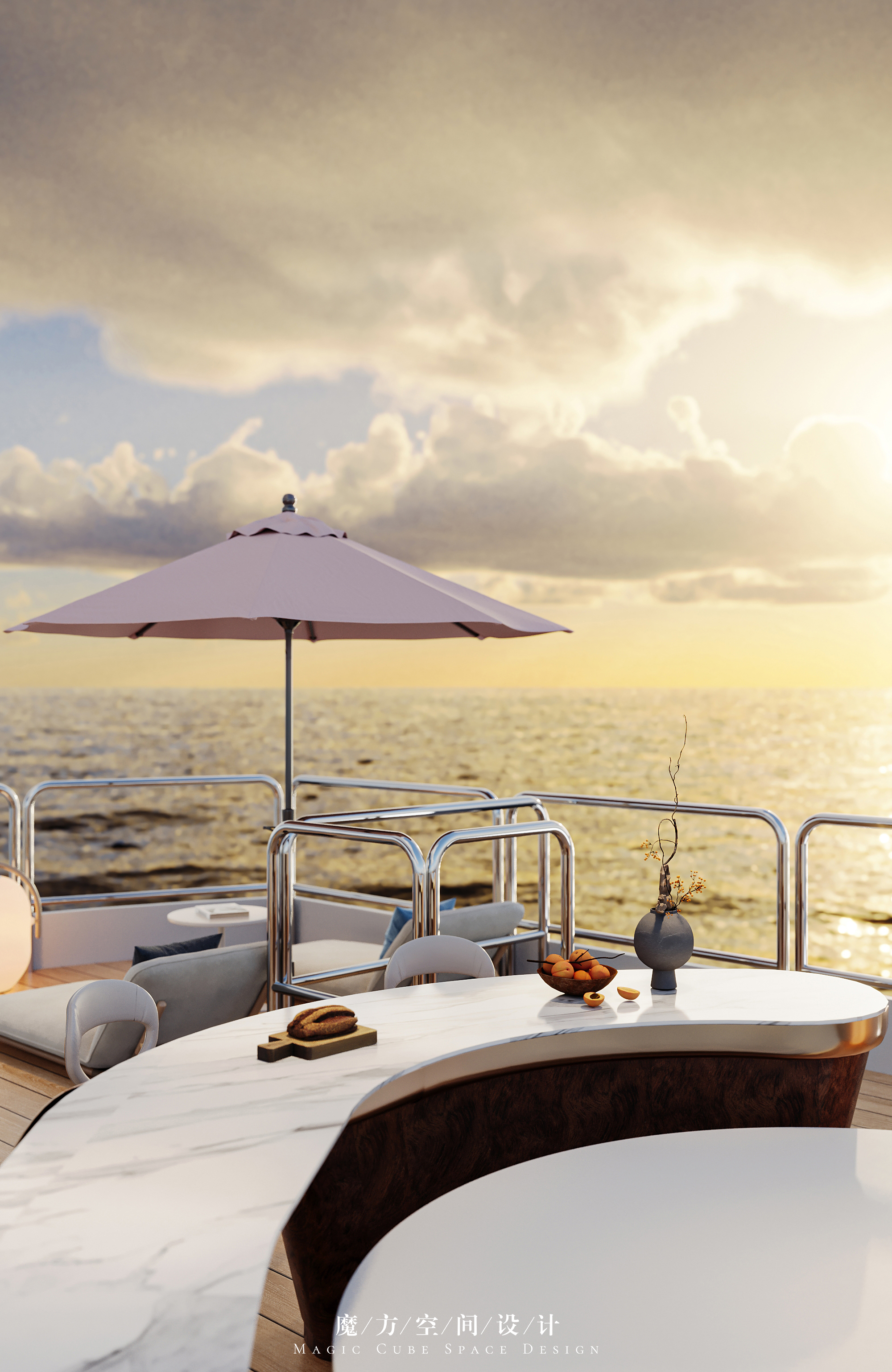 GRAND MARIANA Ⅱ游艇商业空间丨中国丨魔方空间设计-48