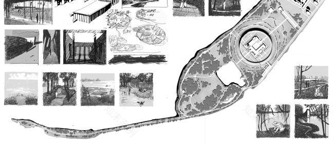 建筑景观墓园与骨灰堂综合体丨俄罗斯圣彼得堡丨玛丽亚·斯涅日科,拉迪米尔·秋利金-5
