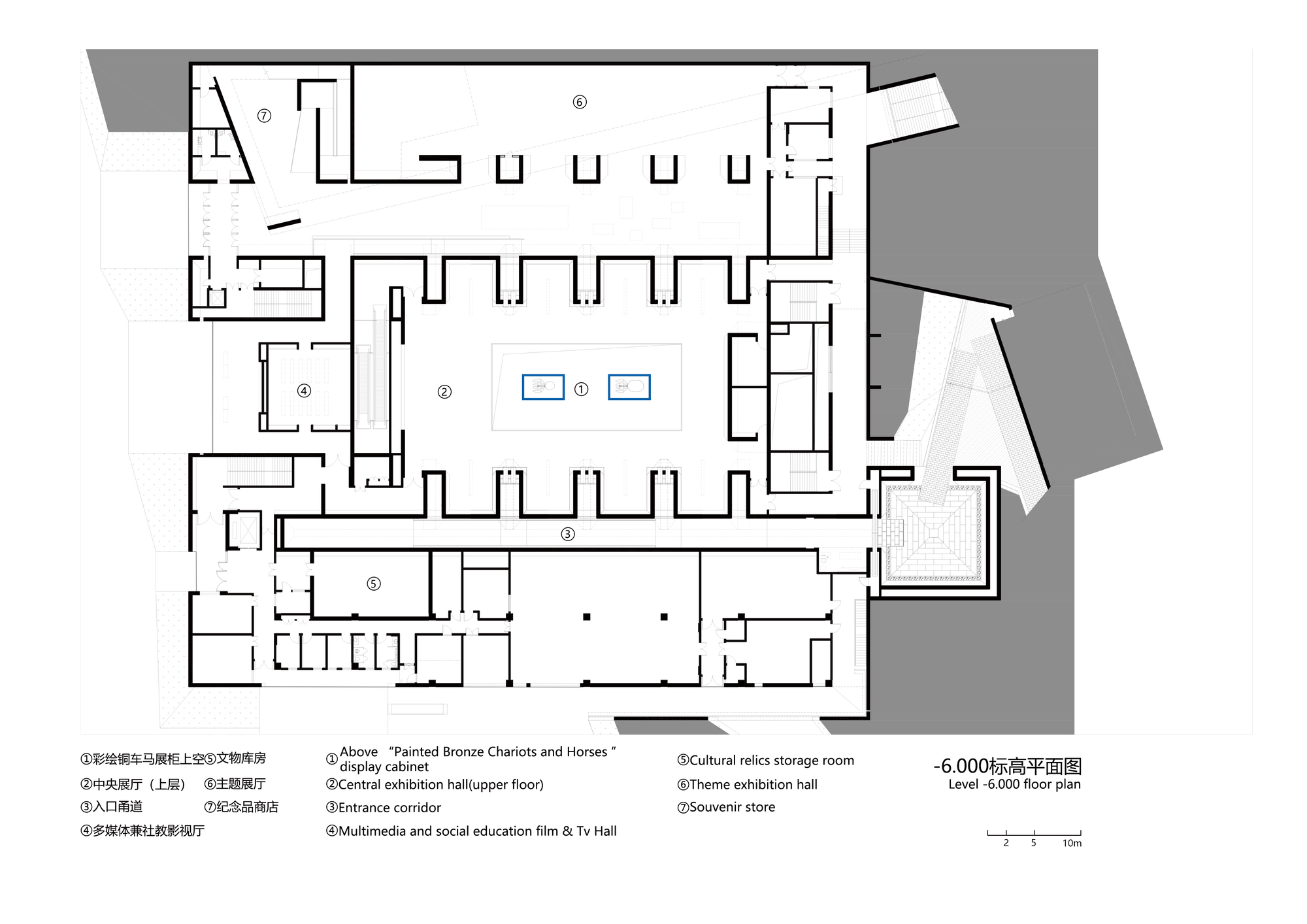秦始皇陵铜车马博物馆丨中国西安丨Atelier Diameter-58
